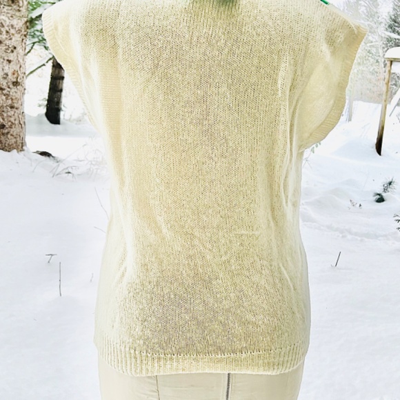 Vintage Lord & Taylor Vest - Shetland Wool - Argyle Sweater - Size Large - Picture 4 of 6